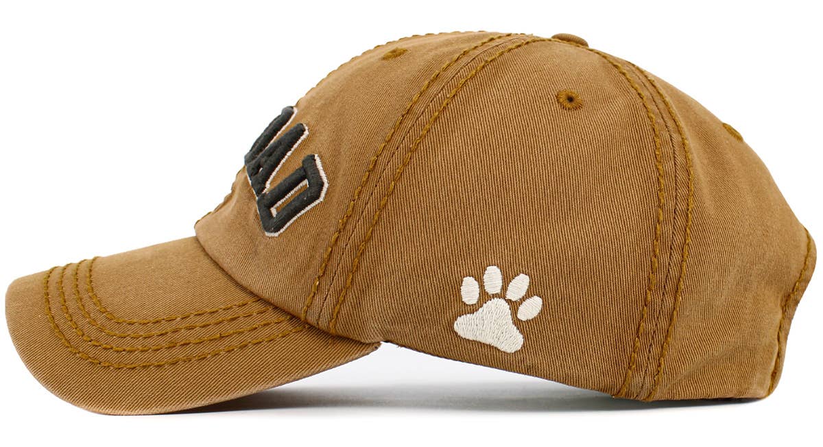 Dog Dad Washed Vintage Ballcap: TIM