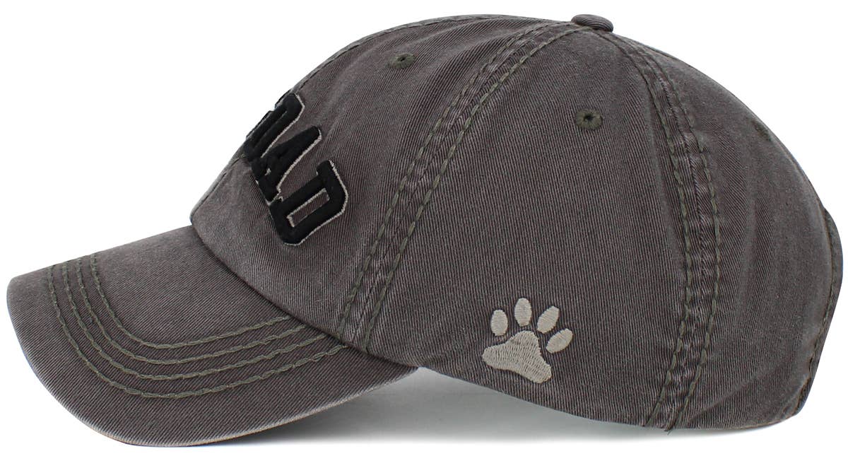 Dog Dad Washed Vintage Ballcap: TIM
