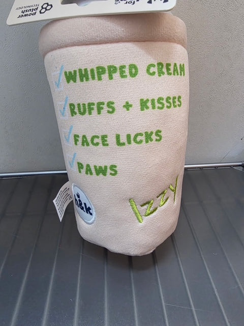 Matcha Pee Latte Plush Dog Toy