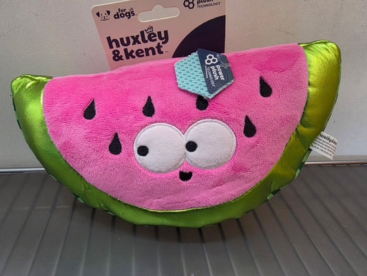 Large Watermelon Plush Dog Toy