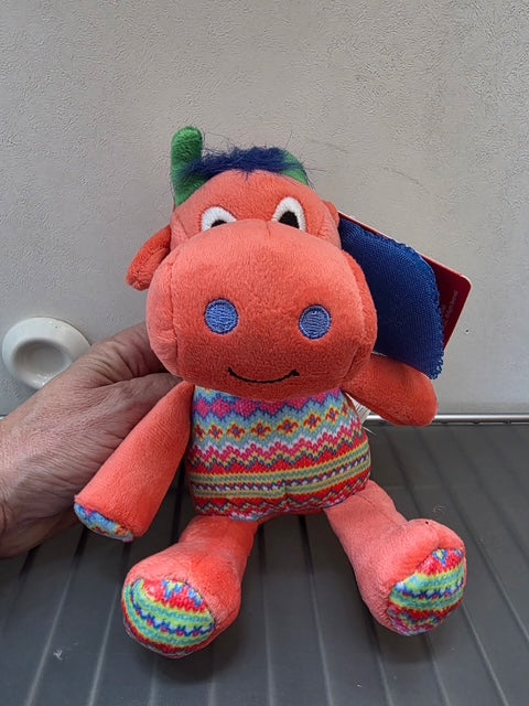 Cozy Dragon Plush Dog Toy