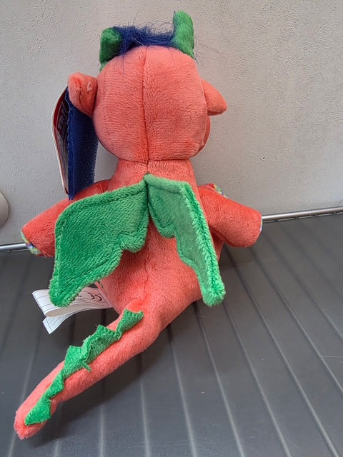 Cozy Dragon Plush Dog Toy
