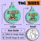 Funny Dog ID Tag & Pet Accessory - Spoiled As Fuck: Blank / Small