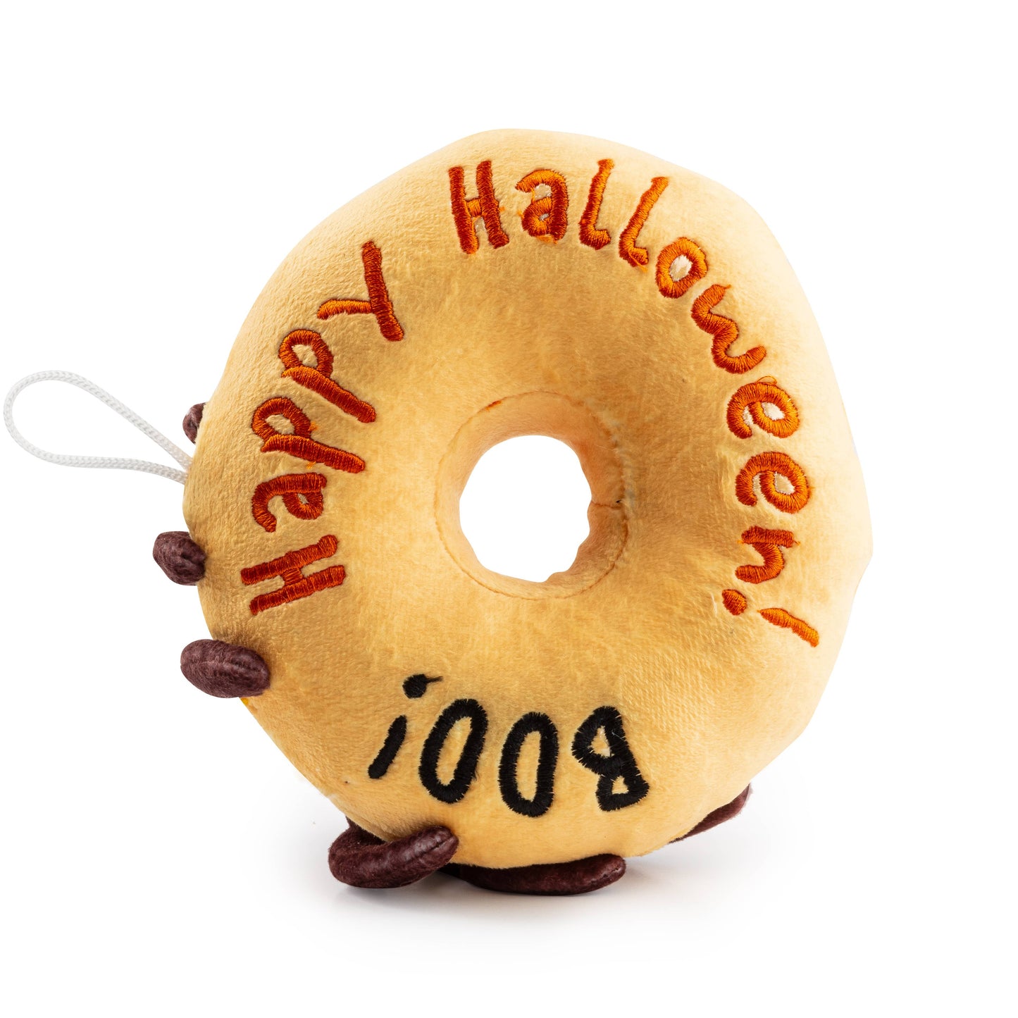 Spider Donut | Halloween Plush Squeaker Dog Toy