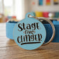 Funny Dog Charm & Pet ID Tag - Stage 5 Clinger *Blue: Small / Collar Charm (Blank Backside)