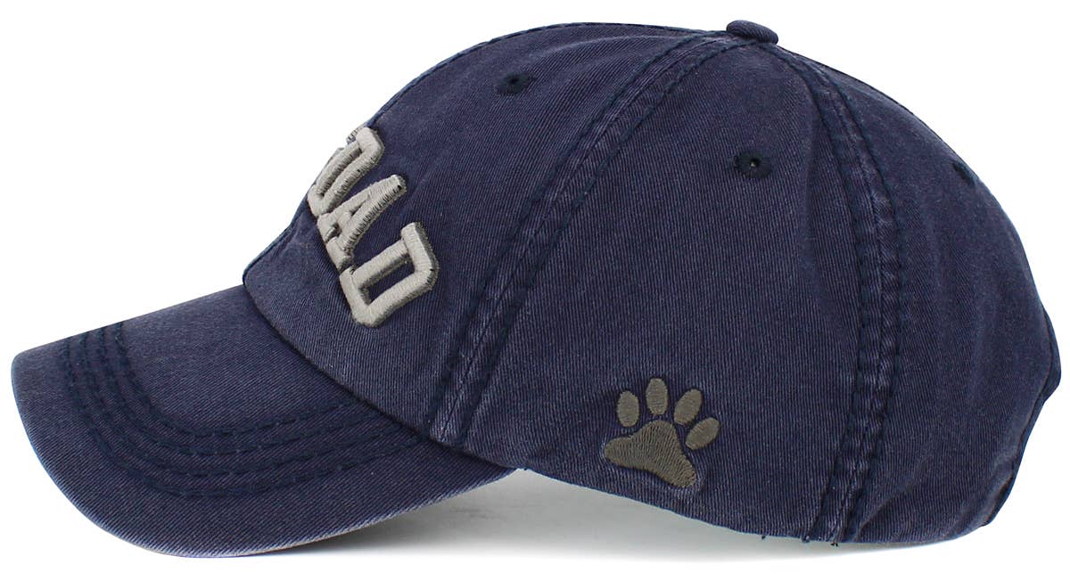 Dog Dad Washed Vintage Ballcap: TIM