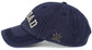 Dog Dad Washed Vintage Ballcap: BLK