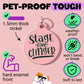 Funny Dog Tag & Pet ID Collar Charm - Stage 5 Clinger *Pink: Large / Charm (backside blank)