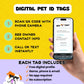 Funny Dog Tag Charm & Pet ID Tag - I Smell Like Fritos: Small / Charm