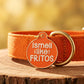 Funny Dog Tag Charm & Pet ID Tag - I Smell Like Fritos: Large / Charm