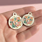 Funny Dog Charm & Pet ID Tag - F*ck I'm Lost Call Mama: Small / Collar Charm (Blank Backside)