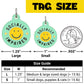 Funny Dog Charm & Pet ID Tag - Socially Impaired *Green: Large / Charm (Blank)