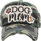 DOG MOM WASHED VINTAGE BALLCAP: STN