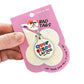 Enamel Pet Tag with Scannable ID - Oversized Lap Dog: Collar Charm (blank backside) / Small 1"