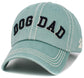 Dog Dad Washed Vintage Ballcap: TIM