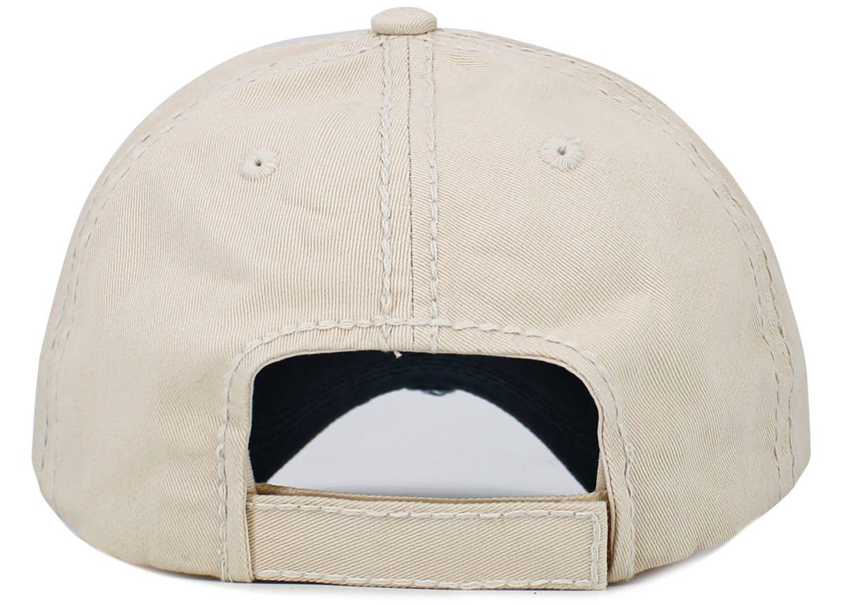 Dog Mom Paw Vintage Ballcap: BLK