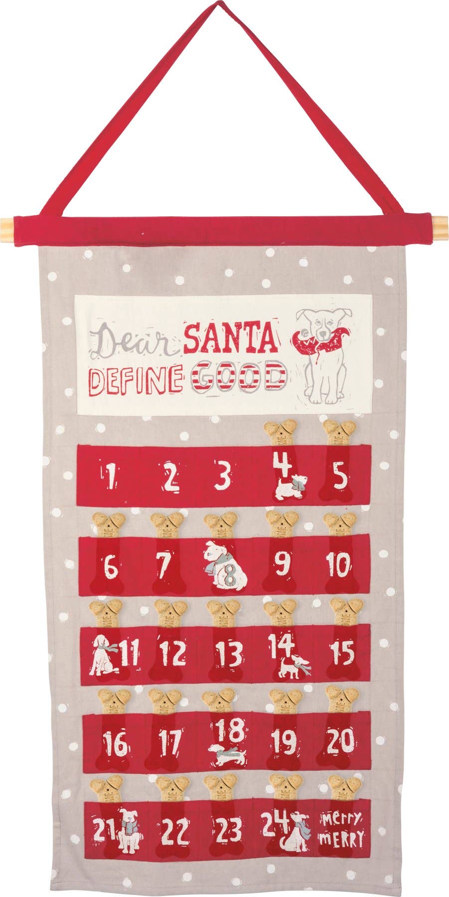 Dear Santa Define Good Wall Countdown