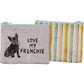 Love My Frenchie Zipper Wallet