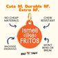 Funny Dog Tag Charm & Pet ID Tag - I Smell Like Fritos: Small / Charm