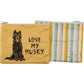 Love My Husky Zipper Wallet