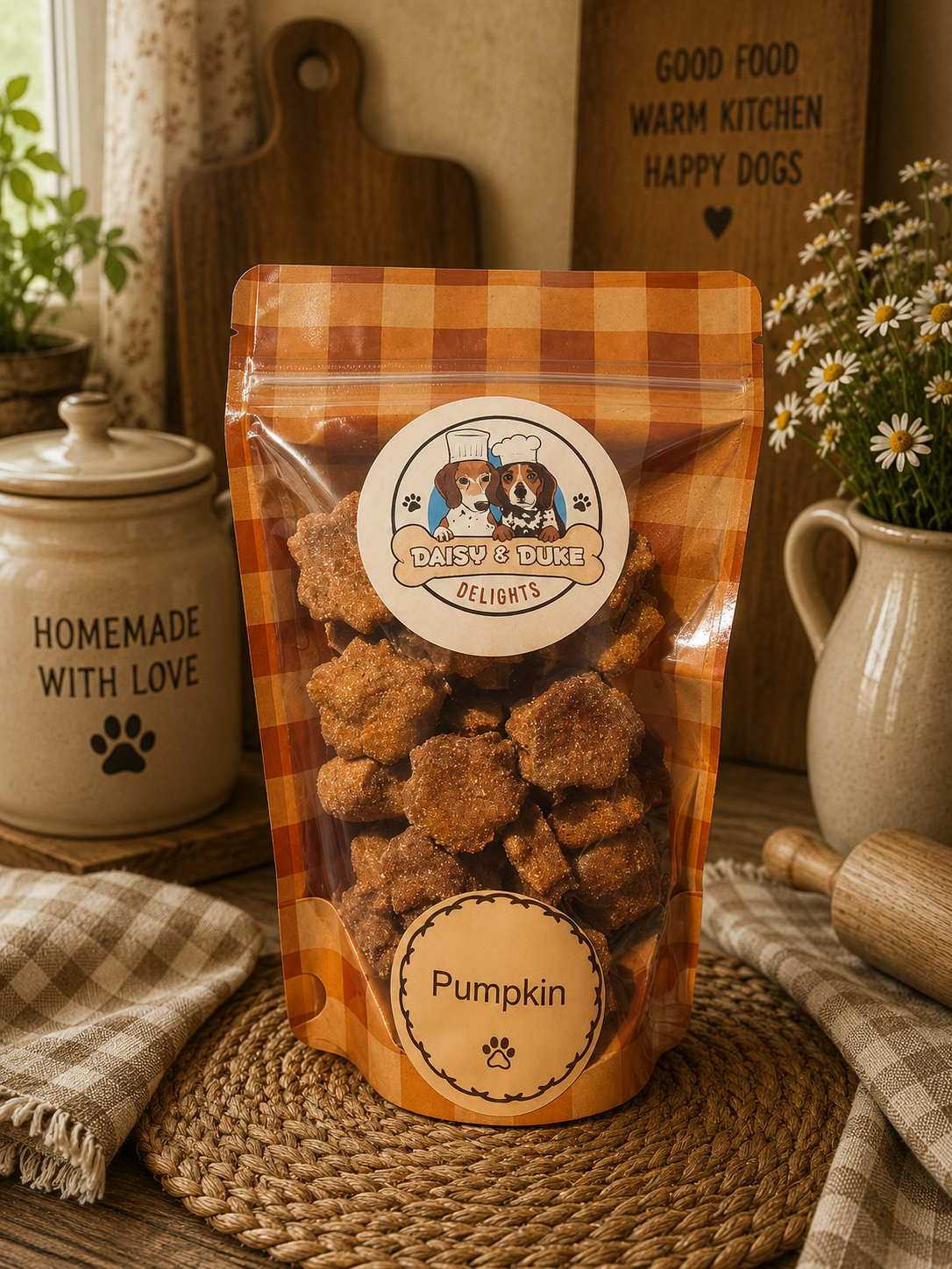 Pumpkin Dog Treats