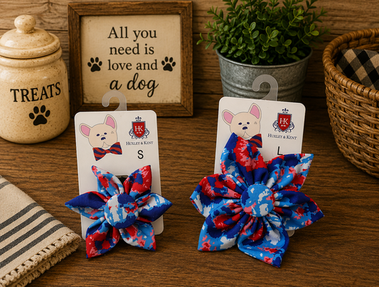USA Pup Flower Collar Accessory