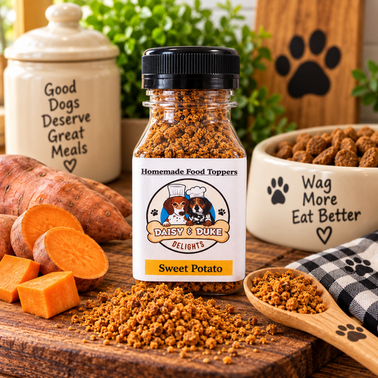 Sweet Potato Homemade Food Topper