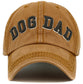 Dog Dad Washed Vintage Ballcap: TIM