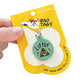 Funny Pet ID Tag & Dog Charm Accessory - Little Shit *Teal: Collar Charm (blank backside) / Small 1"
