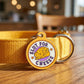 Funny Pet Accessory & Dog Tag Charm - Slut for Cheese: Collar Charm (blank backside) / Small 1"