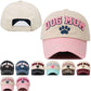 Dog Mom Paw Vintage Ballcap: NAT-LEO
