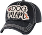 DOG MOM WASHED VINTAGE BALLCAP: STN